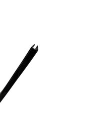 Seal single glass rubber rear