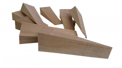 Hartholzkeile 180x40x25mm - 50, hartholzkeile-180x40x25mm
