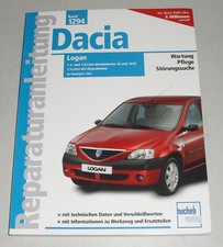 Reparaturanleitung Dacia Logan Benziner + Diesel + MCV, Baujahre ab 2004