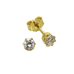 Ohrstecker 585 gelbgold - 585/-,