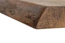 Eiche Tischplatte  Baumkante