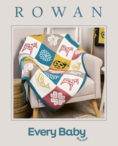 Rowan baby blanket crochet - rowan,