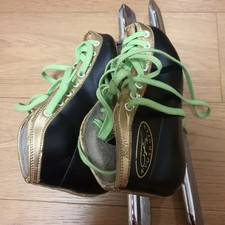 Sports Ice Skates Black/Gold