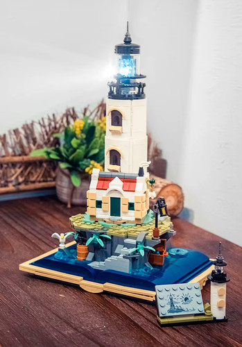 Ideas leuchtturm mit led - leuchtturm,