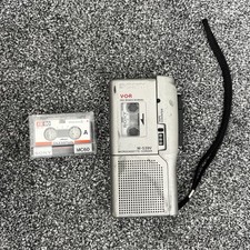 Sony M-539V MicroCassette-Corder + 2 Microcassetten (Olympus und Sony)