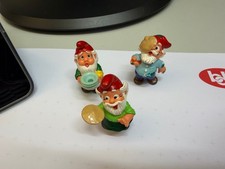 Ü-Ei Figuren Ferrero Zwerge Wichtel 3 Stück Sammler Überraschungsei Figuren