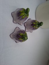 Villeroy & Boch Blumenglöckchen Porzellanblume 6 Stück Lila U Gelb