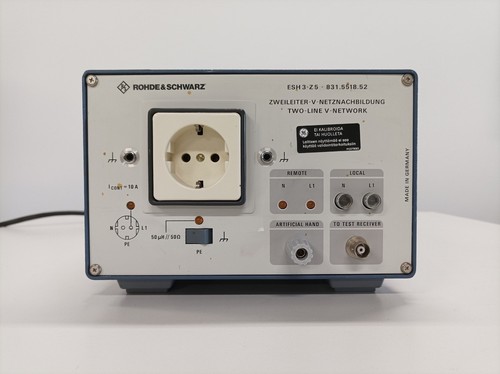 Rohde schwarz esh 3 z5 - schwarz,