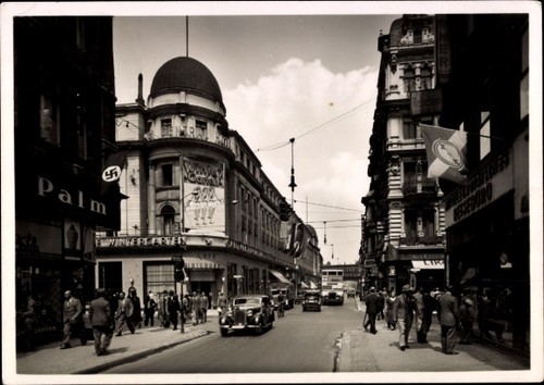 Berlin blick in die - ak,