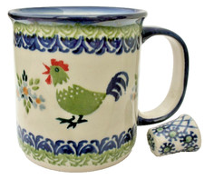 Bunzlauer keramik becher - keramik,