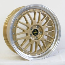 18" Alufelgen Keskin KT22 Le Mans Gold Polish M Style für BMW X1 Hybrid F1X Neu