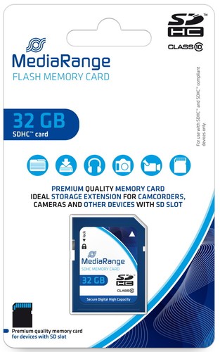 Mediarange sdhc karte 32gb - karte,