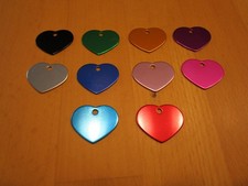 Hundemarke wunschgravur farbig - hundemarke,