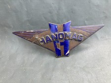 Vorkrieg Auto Kühler Emblem Hanomag Rekord Kurier Sturm Oldtimer [4055-12]