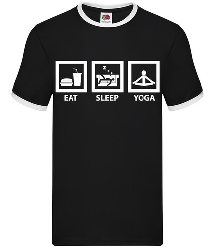 Eat sleep yoga herren - eat,