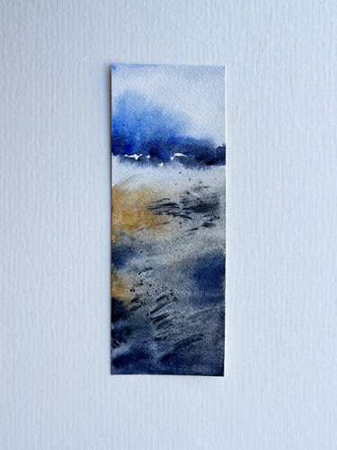 Original aquarellmalerei - original, in