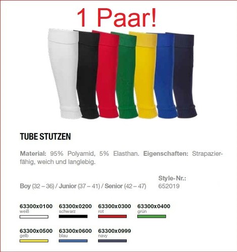 Derbystar tube stutzen ohne - stutzen,