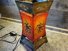 1x schöne Orientalische Lampe,Höhe circa 30cm,mit Sparbirne