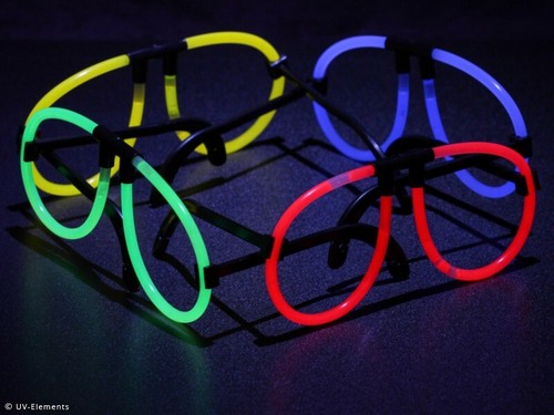 Knicklichtbrille set 4stk - set,