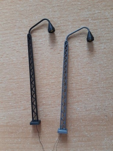 Gittermastlampe einflammig - 3,