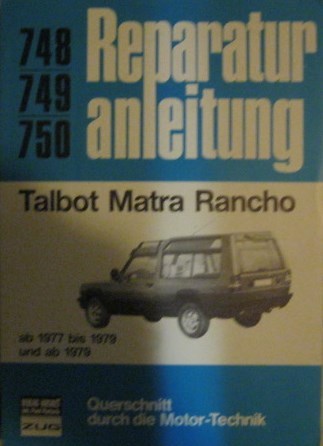 Talbot matra rancho - talbot,