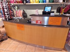 Theke Granitplatte Tresen Kassentresen Verkaufstresen Ladentresen 