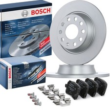 BOSCH Bremsenset Hinten Bremsscheiben Beläge Satz für VW Passat Variant (3C5)