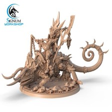 Orryzectra - Elf Mounted Queen - Signum Games - Fantasy Dungeons and Dragons