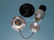 Set 2-polige Steckdose nach