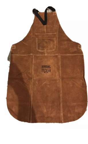 Premium braun leder schweißer - leder,