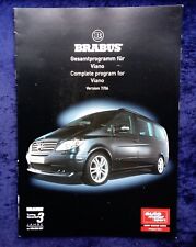 Brabus Mercedes Viano, Prospekt 7.2006 mit Poster in der Mitte