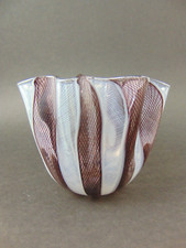 Venini Taschentuch Vase um 1950