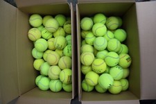 20 gebrauchte Tennisbälle