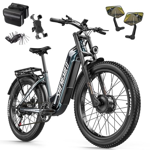 Dualmotor e mountainbike - 26",