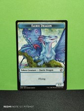 Faerie Dragon Token / Feenwesen, Drache Spielstein - MTG Magic