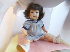 Alte Puppe - Porzellankopf -