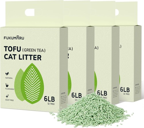 Fukumaru tofu katzenstreu 8 - tofu, 10,8
