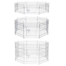 lionto Freilaufgehege für Kleintiere Auslauf Kaninchen Kleintiergehege