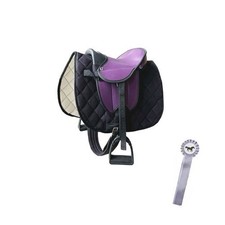 Set für Holzpferde Sattel