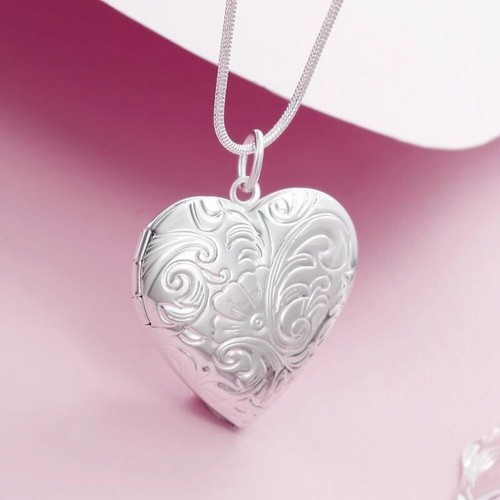 Halskette 925 silber plattiert - halskette,