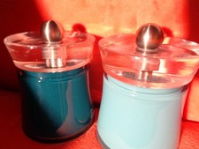 PEUGEOT S. FRANCE Pfeffermühle Salzmühle Bali Hellblau Petrol Gebraucht Gut #S