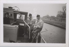 Foto, Kriegsmarine, Matrosen Vorpostenboot Hirsch, Kanal Einfahrt (MJ-46)1025