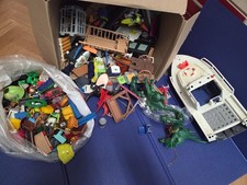 Playmobil 5kg Reste Ersatzteile Boot Drachen Zubehör Kleinteile Bastler