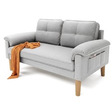 2-Sitzer Stoffsofa mit