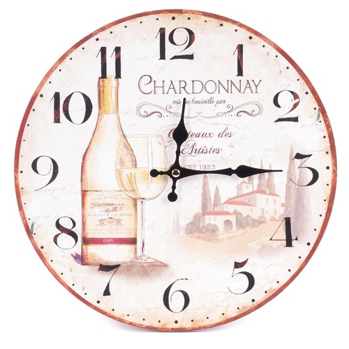 Vintage wanduhr vino 28 - "vino", |