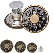 Jeansknöpfe Messing zum