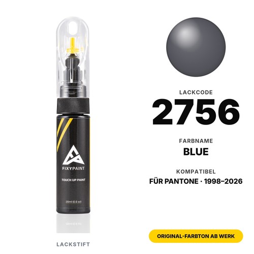 Pantone 2756 blue - 2756, farbgleich