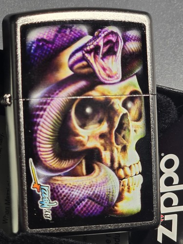 Zippo lighter mazzi - mazzi, skull