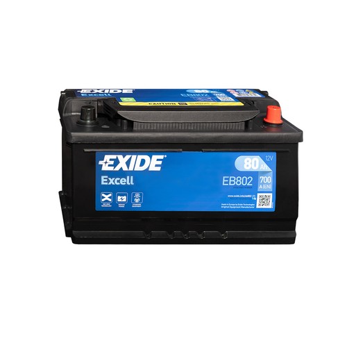 Exide excell eb802 12v - excell,