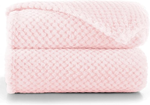 Kuscheldecke 170x210 rosa - kuscheldecke,